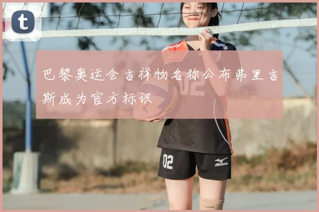 巴黎奥运会吉祥物名称公布弗里吉斯成为官方标识